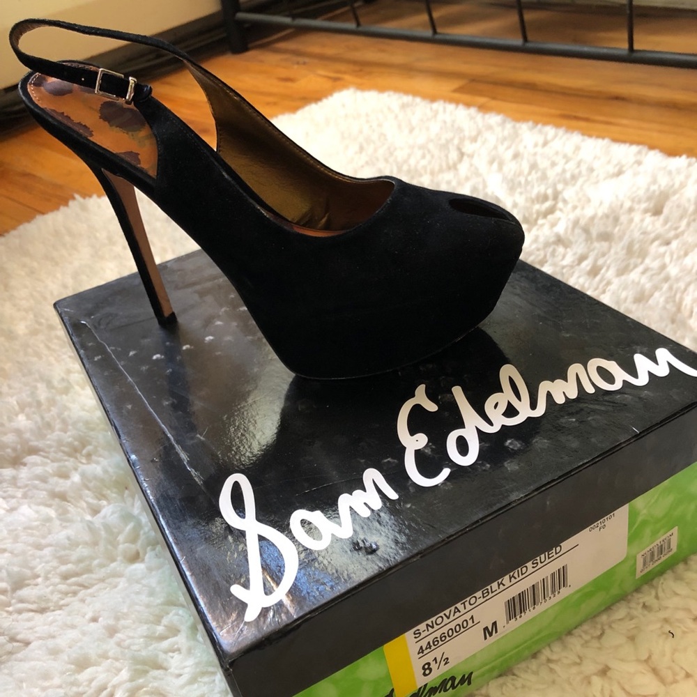 Sam Edelman Novato Black Heels